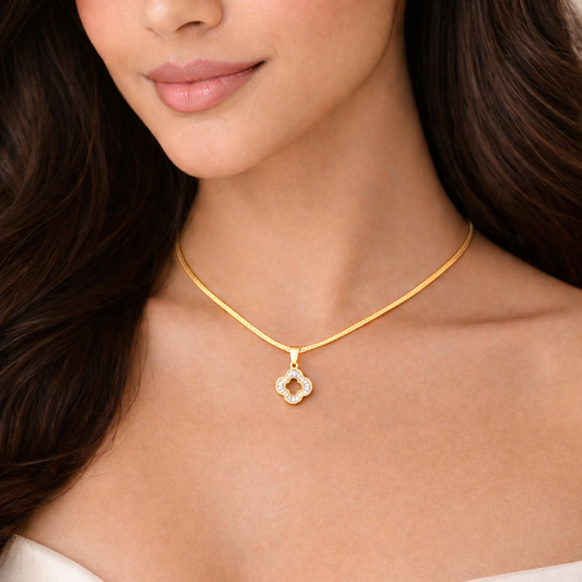Clover Charm Necklace
