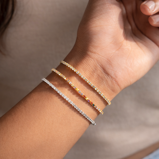 Slim Tennis Bracelet