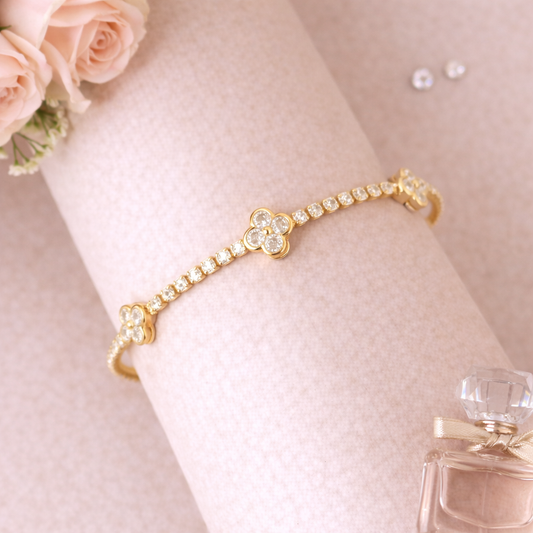 Radiant Clover Bracelet