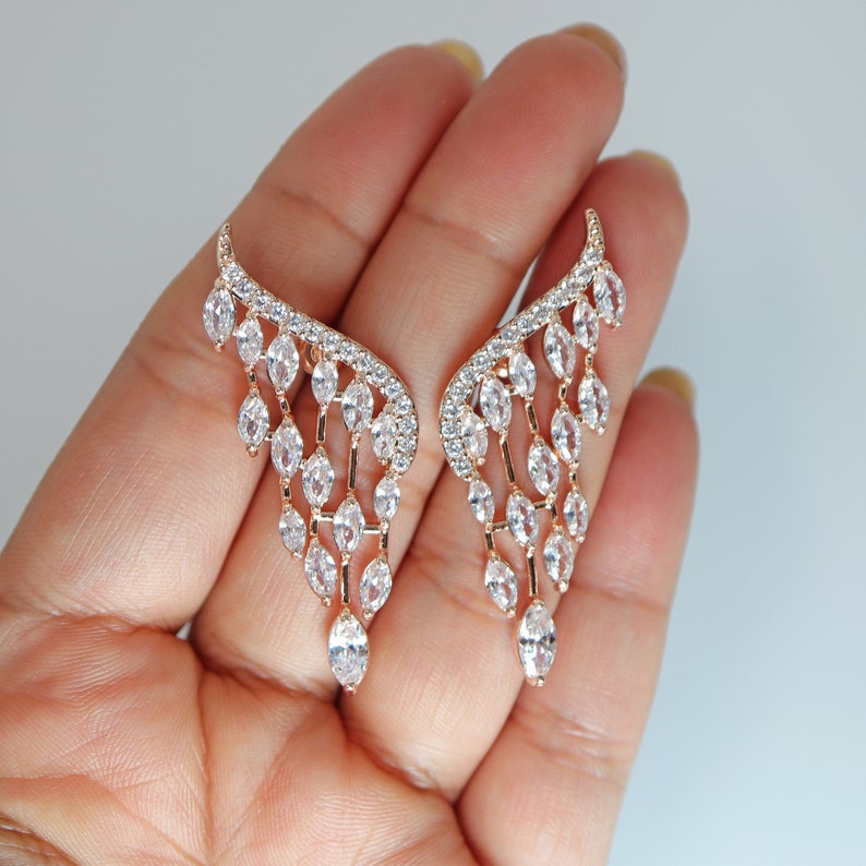 Cascading Wings Earrings