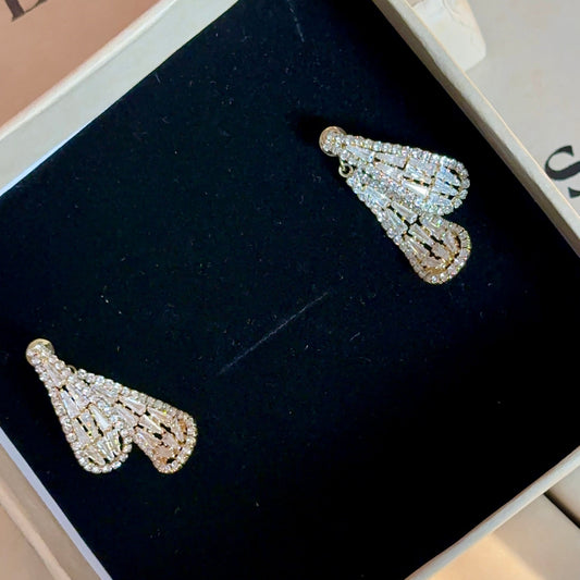 Front Back Leaf Earrings