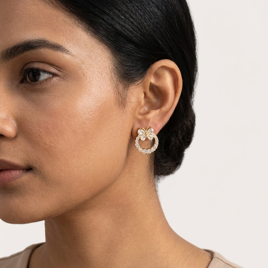 Dainty Wing Studs