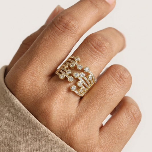 Multi Shank Bubble Ring