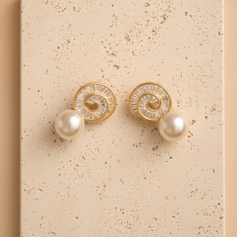 Luna Pearl Earrings