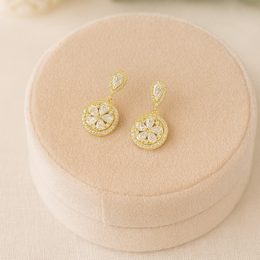 Petal Drop Earrings