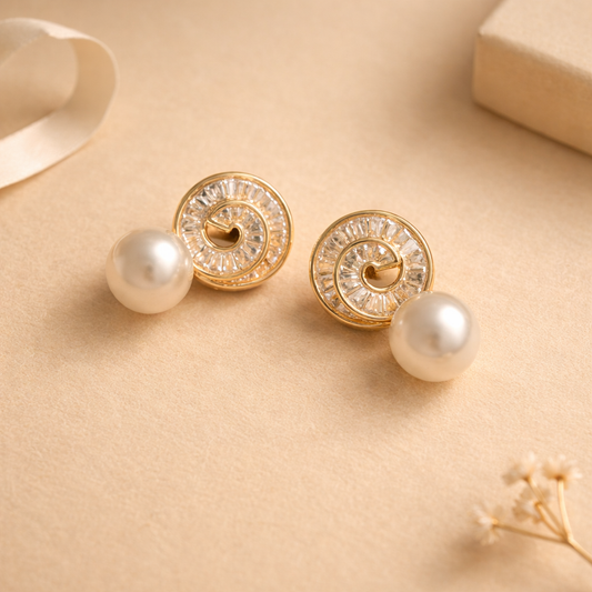 Luna Pearl Earrings