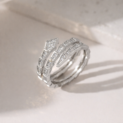 Layered Serpenti Ring