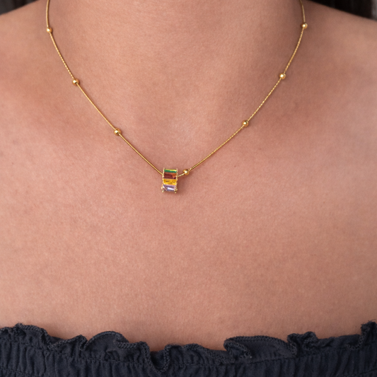 Prism Pendant Necklace