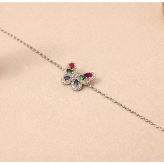 Iris Butterfly Bracelet