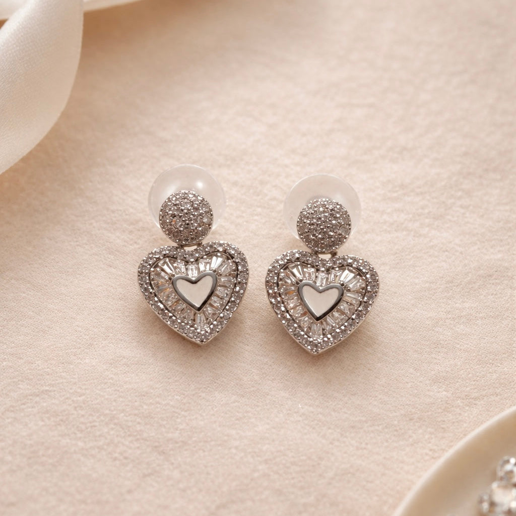 Mini Heart Earrings