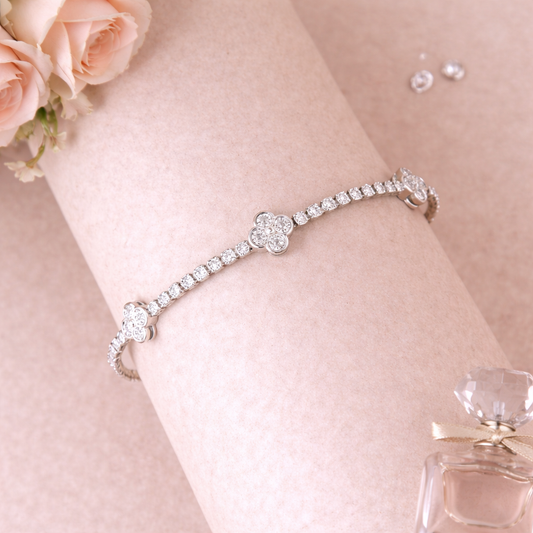 Radiant Clover Bracelet