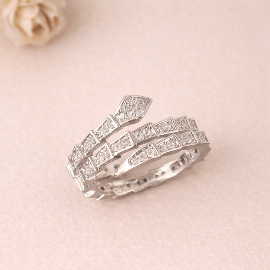 Layered Serpenti Ring