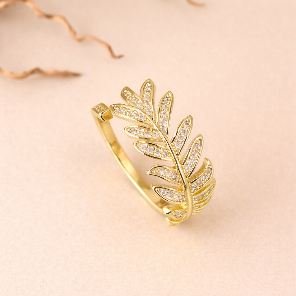 Eden Leaf Ring