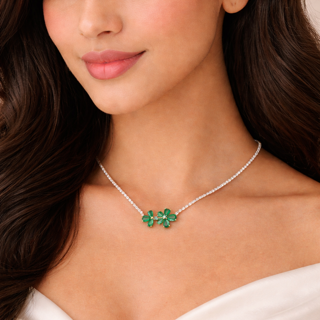 Bloom Tennis Necklace