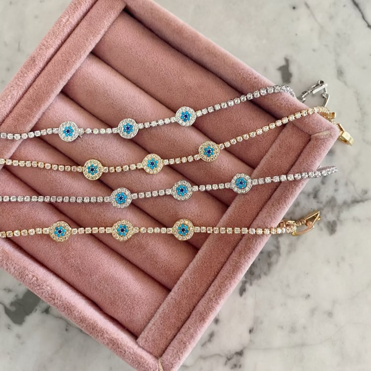 Trio Evil Eye Bracelet