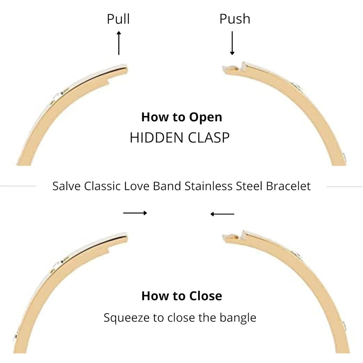Studded Love Bracelet