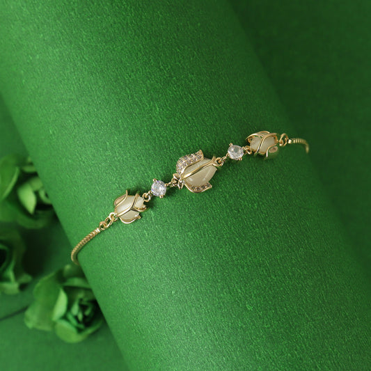 Golden Tulip Bracelet
