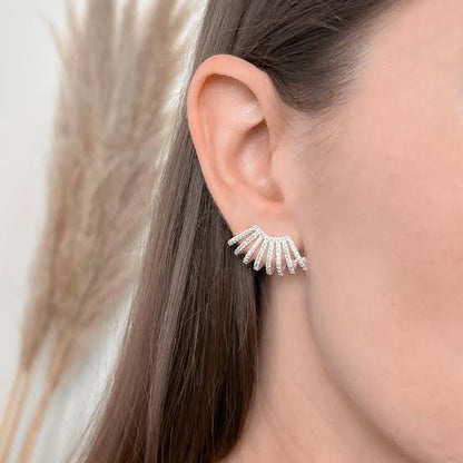 Caged Lobe Earrings