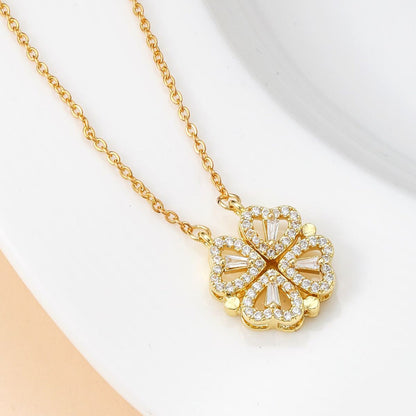 Magnetic Clover Necklace