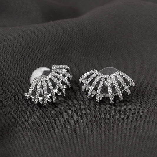 Caged Lobed Earrings