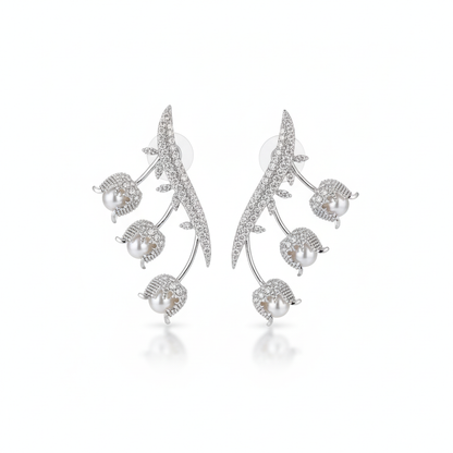 Pearl Vine Earrings