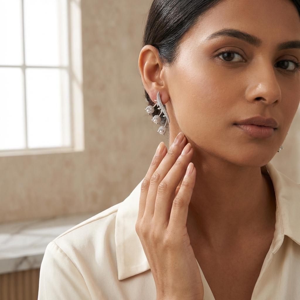 Pearl Vine Earrings