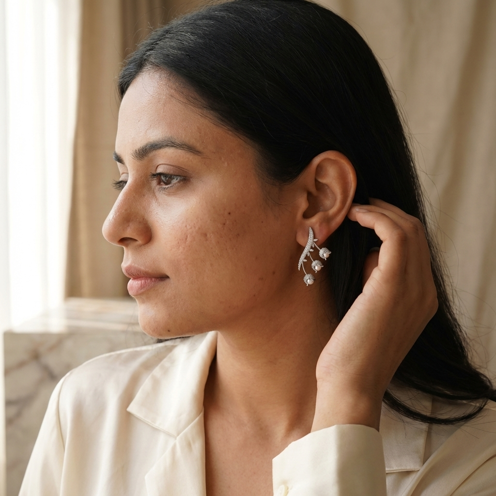 Pearl Vine Earrings